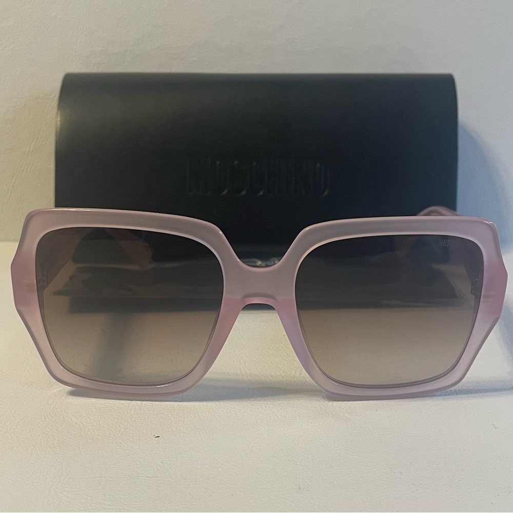 New Moschino Pink Sunglasses - Picture 2 of 6